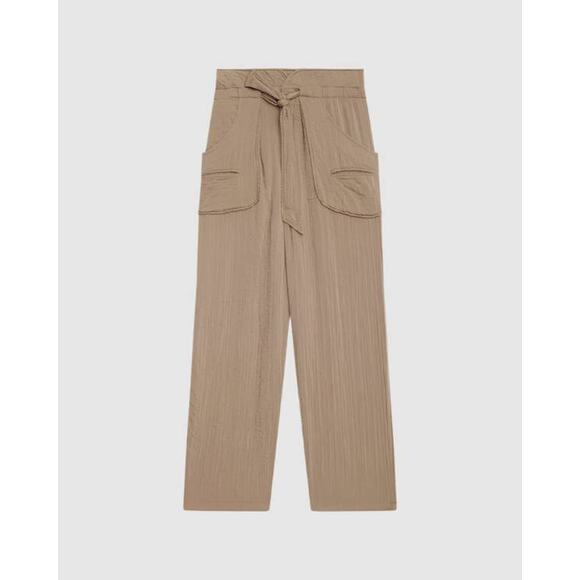 Isabel Marant Serida Drawstring Pant in Khaki FR 34 US 2 - Picture 4 of 4